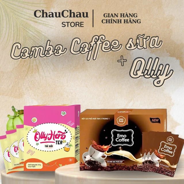 COMBO EMO CAFE VÀ TRÀ BỨA